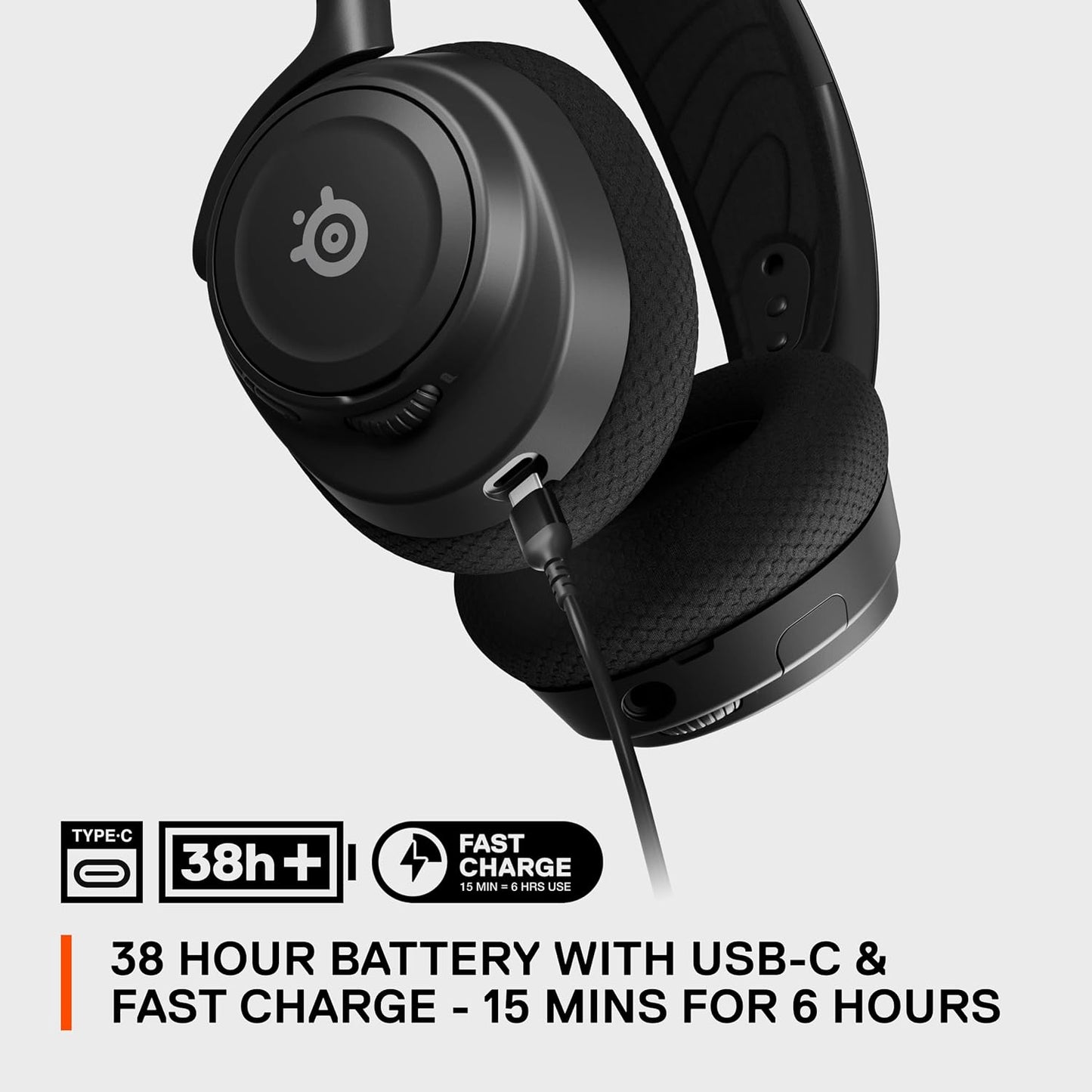 SteelSeries Arctis Nova 7 Wireless Gaming Headset Multi-Platform, Simultaneous Wireless 2.4GHz & Bluetooth, Comfort Design - Fast Charging, Headphone for PC Computers, PS, PS4, PS5 Switch (Renewed)