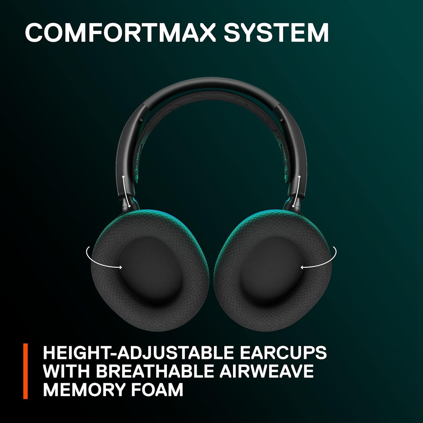 SteelSeries Arctis Nova 7 Wireless Gaming Headset Multi-Platform, Simultaneous Wireless 2.4GHz & Bluetooth, Comfort Design - Fast Charging, Headphone for PC Computers, PS, PS4, PS5 Switch (Renewed)
