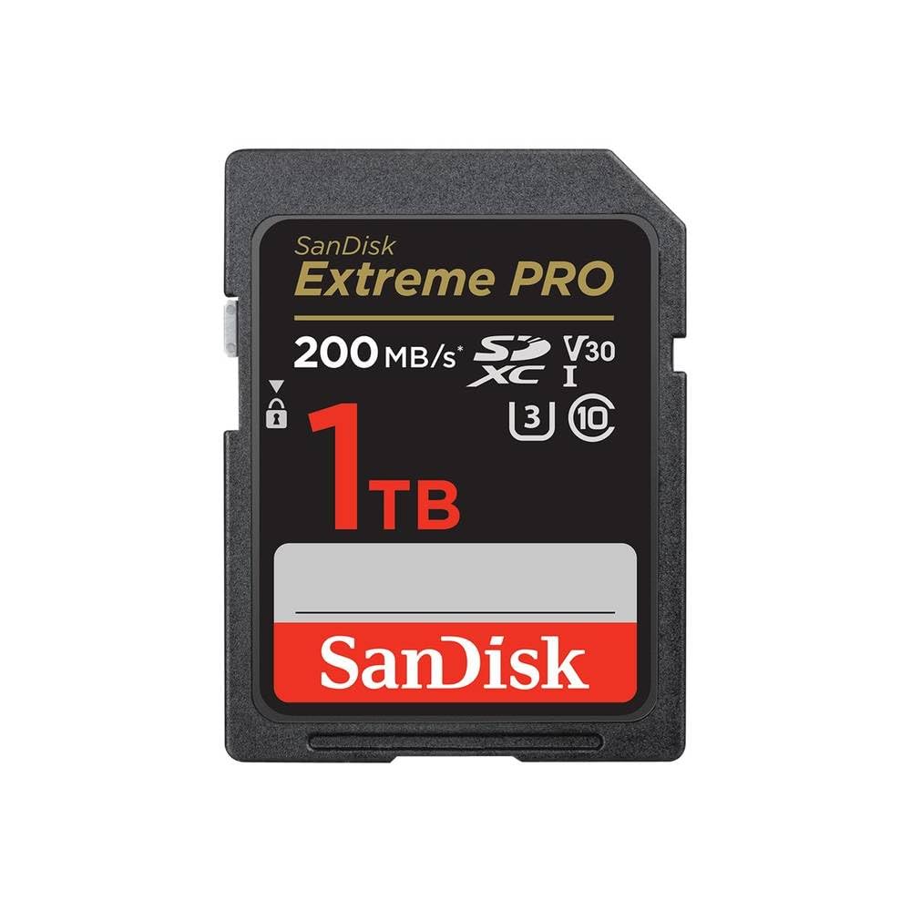 SanDisk 128GB Extreme PRO SDXC UHS-I Memory Card - C10, U3, V30, 4K UHD, SD Card - SDSDXXD-128G-GN4IN